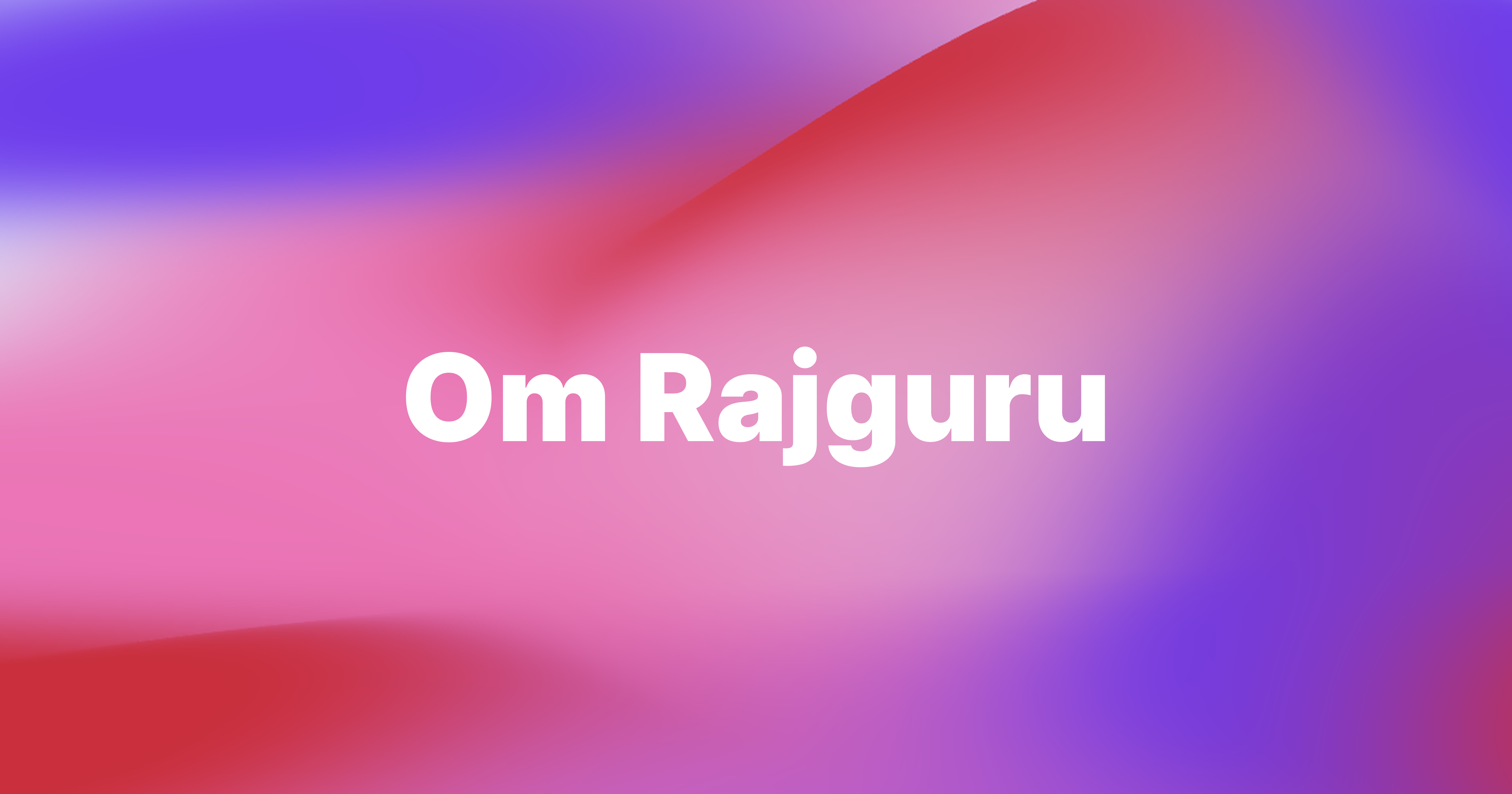 Om Rajguru